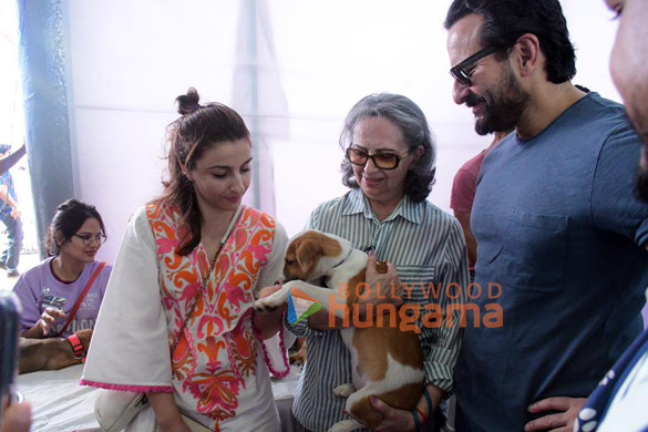 photos saif ali khan soha ali khan and sharmila tagore attend the adoptathon event in bandra 1