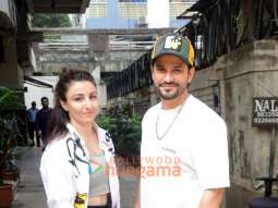 Photos: Soha Ali Khan and Kunal Kemmu spotted in Bandra