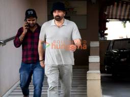 Photos: Sunny Deol and Dimple Kapadia spotted outside an eye clinic in Bandra