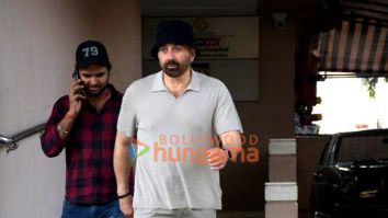Photos: Sunny Deol and Dimple Kapadia spotted outside an eye clinic in Bandra