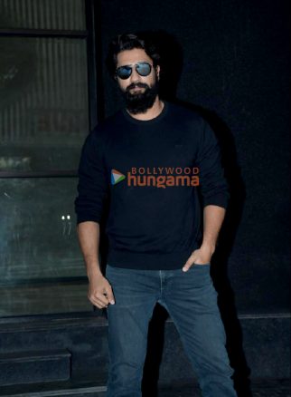 Photos: Vicky Kaushal snapped with cricket legends Sachin Tendulkar, Zaheer Khan, and Ajit Agarkar attending Sam Bahadur screening at LightBox Preview Theatre, Khar