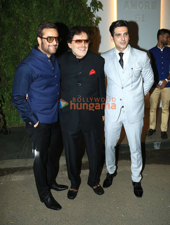 Photos: Zayed Khan, Fardeen Khan, Sanjay Khan and others snapped in Juhu | Parties & Events