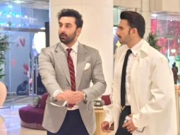 Ranbir Kapoor bumps into Ranveer Singh at The Archies premiere; see pic