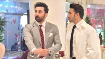 Ranbir Kapoor bumps into Ranveer Singh at The Archies premiere; see pic