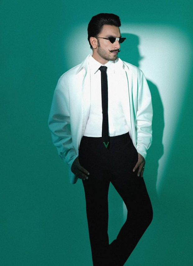 Ranveer Singh steals the spotlight in a monochrome Valentino ensemble at the Archies premiere