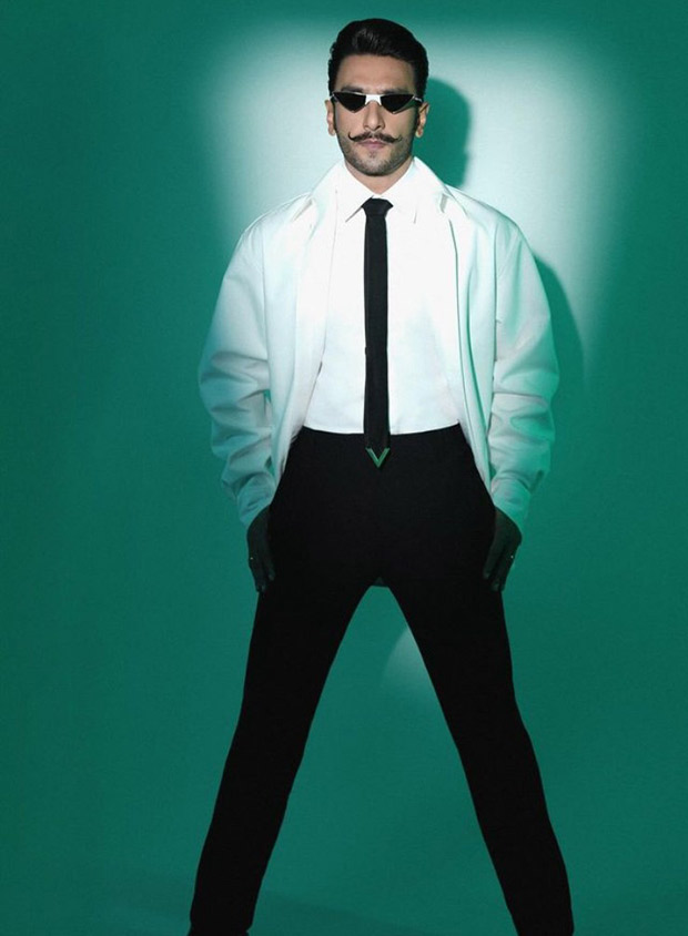 Ranveer Singh steals the spotlight in a monochrome Valentino ensemble at the Archies premiere