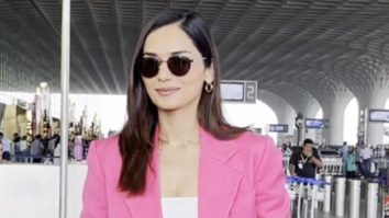 Receiving Major Barbie vibes from Manushi Chhillar at the airport