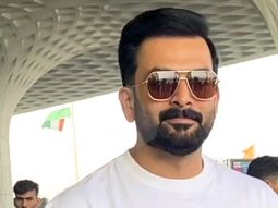 Salaar actor Prithviraj Sukumaran gets clicked at the airport