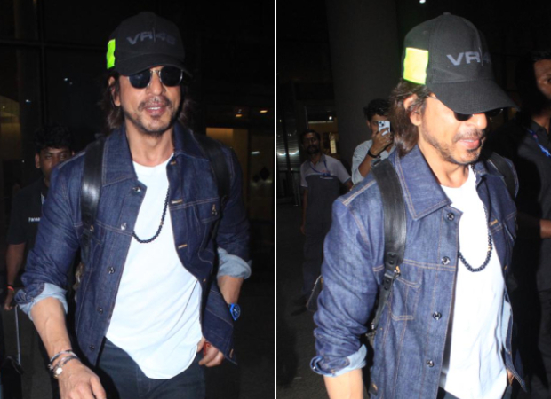 Denim jacket look | Shahrukh khan and kajol, Shahrukh khan, Bollywood actors