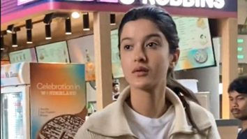 Shanaya Kapoor opts for a comfy casual look as she gets snapped at the airport