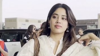 Simplicity over everything! Janhvi Kapoor gets clicked in a white salwar