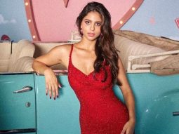 Suhana Khan lights up the night in a red shimmery gown by Rami Salamoun at The Archies premiere