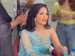 What happens in the makeup room, stays in the makeup room! Sunny Leone