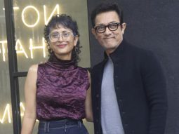 Aamir Khan & Kiran Rao smile as they pose together for paps