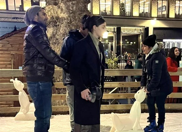 Aditya Roy Kapur and Ananya Panday are spending time skiing in London