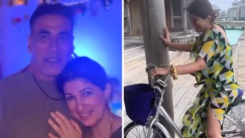Akshay Kumar amused as Twinkle Khanna’s Maldives cycling takes an unexpected turn; watch