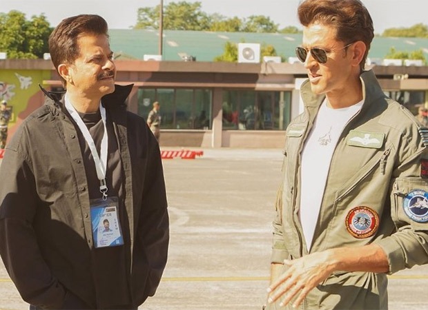 Hrithik Roshan and Anil Kapoor head to Pune to hand over the #ThankYouFighter letter to IAF officers at Pune Air Force station!