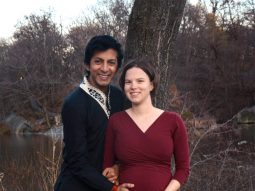Anshuman Jha and wife Sierra are expecting their first child in March 2024