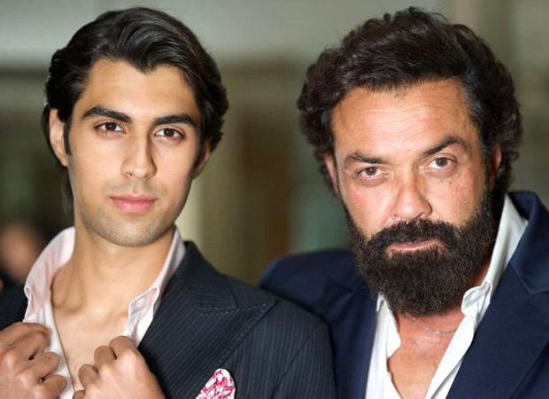 Bobby Deol and son Aryaman set the internet afire with stylish twinning