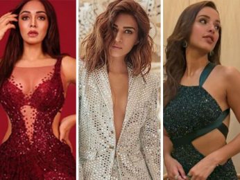 Bollywood beauties Kriti Sanon, Khushali Kumar, and Tripti Dimri steal the spotlight, embracing the shimmer trend Bollywood beauties Kriti Sanon, Khushali Kumar, and Tripti Dimri steal the spotlight, embracing the shimmer trend