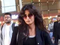 Chitrangda Singh chit chats with paps at the airport