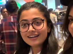 Cuteness Overload! Rashmika Mandanna gets clicked with Kalyani Priyadarshan at the airport