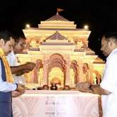 Devendra Fadnavis and Rohit Shetty flag off Ram Mandir replica in Mumbai ahead of inauguration of actual temple