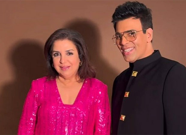 Karan Johar is left stunned by Farah Khan’s glamorous transformation in a new hilarious video; watch