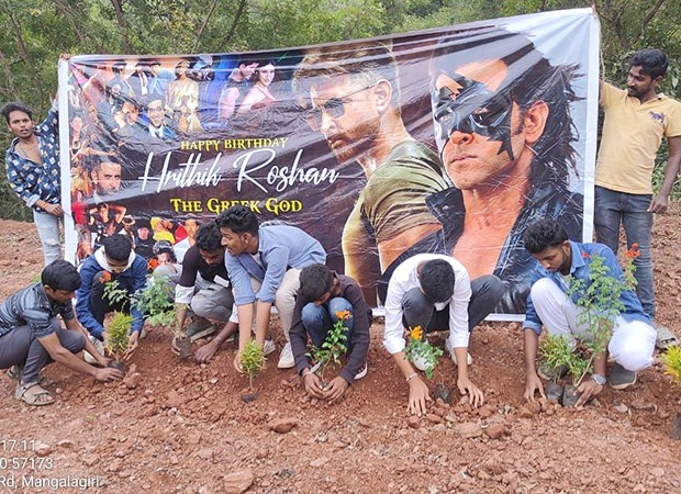 Hrithik Roshan fans opt a unique way to celebrate the Fighter actor’s birthday; plan food donation and tree plantation drives