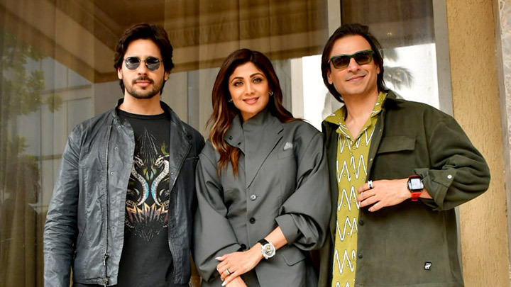 Sidharth Malhotra, Rohit Shetty, Shilpa Shetty & Vivek Oberoi On BH ...