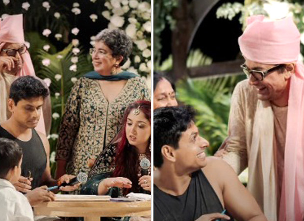 Ira Khan playfully exposes Aamir’s fake tears during the wedding; see pic