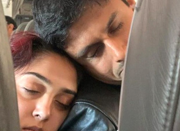 Ira Khan shares adorable in-flight snapshot with husband Nupur Shikhare; see pic