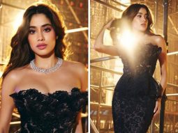 Janhvi Kapoor in black corset gown for 69th Filmfare awards is a sight to behold