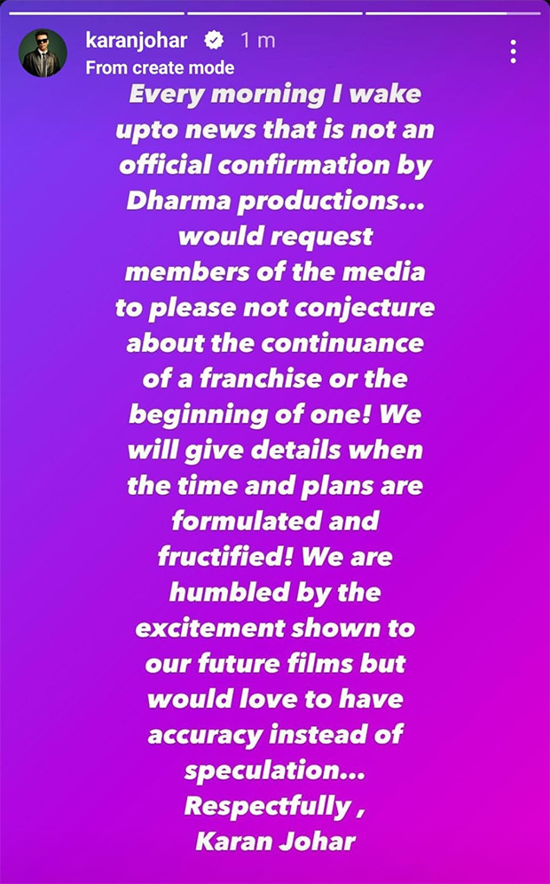 Janhvi Kapoor replaces Alia Bhatt opposite Varun Dhawan in Dulhania 3 Karan Johar clarifies Janhvi Kapoor replaces Alia Bhatt opposite Varun Dhawan in Dulhania 3 Karan Johar clarifies