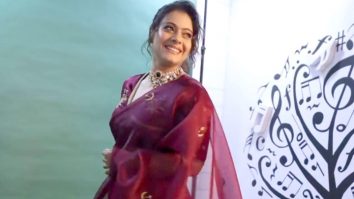 Kajol does her happy twirls for a photoshoot