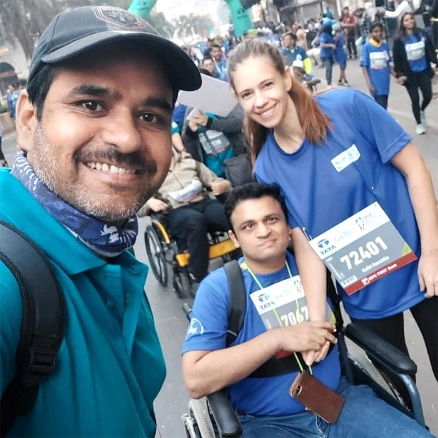 Kalki Koechlin runs a marathon with differently abled children: "Truly inspiring"