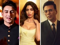 Ibrahim Ali Khan and Khushi Kapoor kick off rom-com journey with Karan Johar