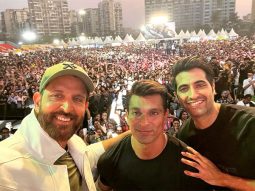 Karan Singh Grover shares picture with Hrithik Roshan and Akshay Oberoi ahead of Fighter release