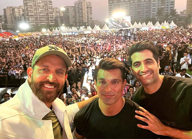 Karan Singh Grover shares picture with Hrithik Roshan and Akshay Oberoi ahead of Fighter release