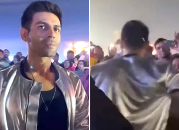 Kartik Aaryan fans tumble over barricade in bid to meet the actor; watch