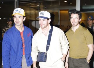 Nick Jonas, Joe Jonas and Kevin Jonas arrive in Mumbai ahead of Jonas Brothers’ Lollapalooza India 2024 performance; Priyanka Chopra excited