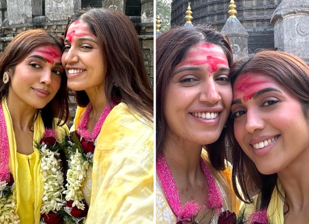 Bhumi Pednekar visits Kamakhya Temple with sister Samiksha; shares photos from serene visit