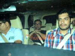 Photos: Aamir Khan, Junaid Khan and Kiran Rao snapped at Ira Khan’s mehendi ceremony