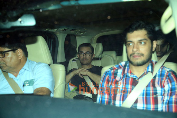 Photos Aamir Khan, Junaid Khan and Kiran Rao snapped at Ira Khan’s ...