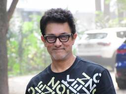 Photos: Aamir Khan snapped outside his residence in Bandra