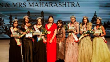 Photos: Amruta Khanvilkar graces the finale of Miss and Mrs Maharashtra