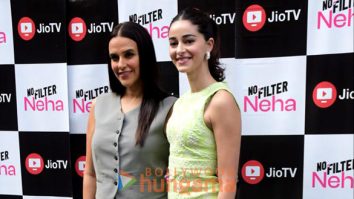 Photos: Ananya Panday and Neha Dhupia snapped on sets of the show No Filter Neha Season 6