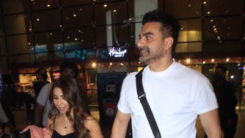 Photos: Arbaaz Khan and Sshura Khan snapped at the airport