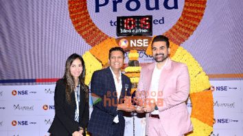 Photos: Arbaaz Khan attends Maxposure Limited’s Blockbuster IPO Listing Ceremony