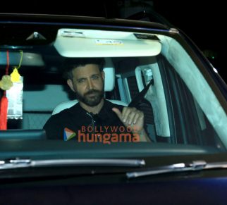 Photos: Hrithik Roshan, Siddharth Anand and others snapped at the special screening of Fighter at Yash Raj Films studios, Andheri